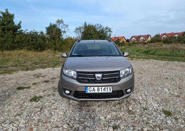 Dacia Logan cena 20900 przebieg: 60250, rok produkcji 2014 z Gdynia małe 781